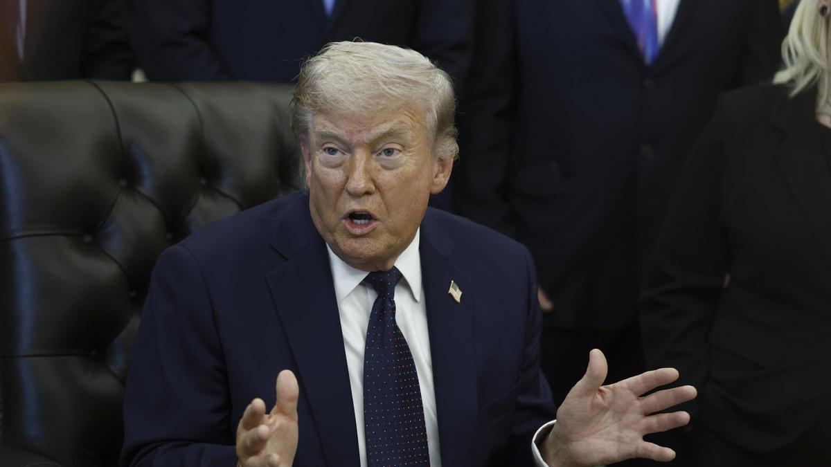 Trump descarta ataque nuclear contra Irán: "Nunca debería permitirse usar armas nucleares"