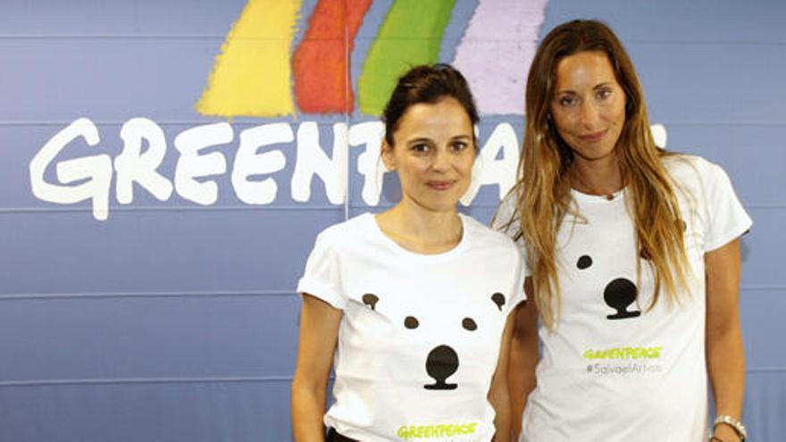 Gemma Mengual y Elena Anaya.