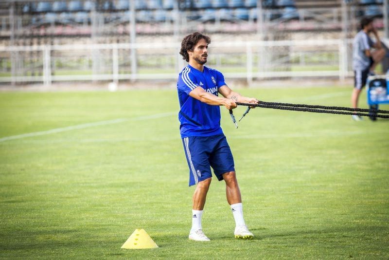 Entrenamiento del Real Zaragoza del 24 de julio