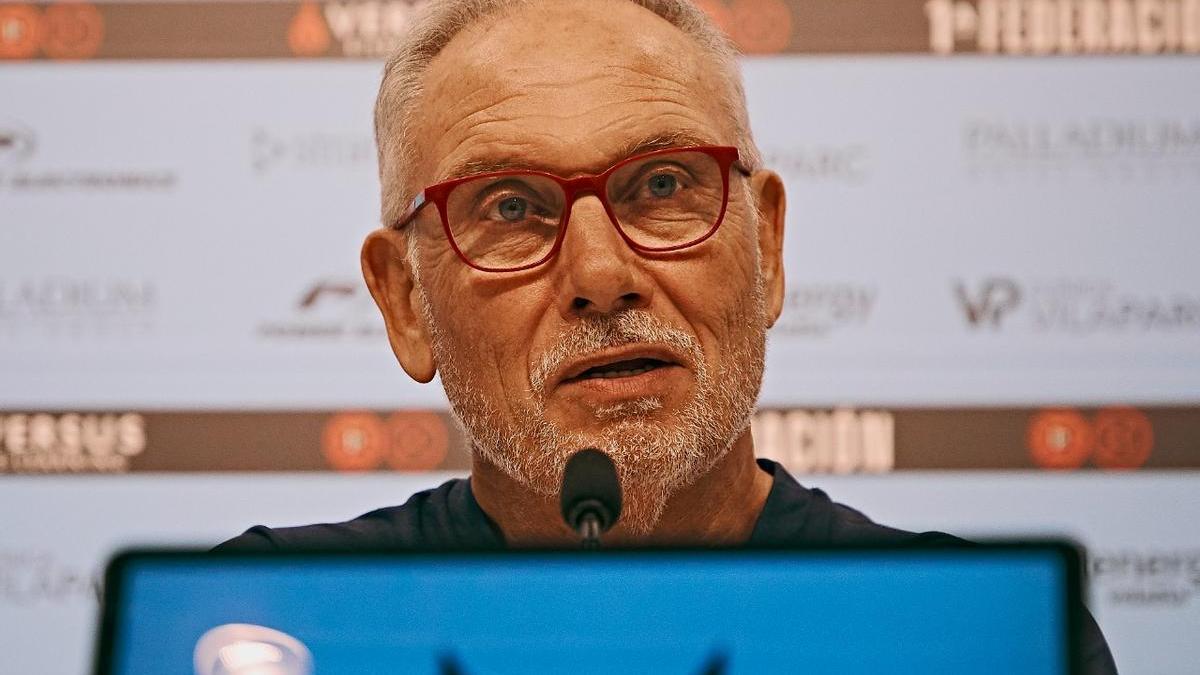 Miguel Álvarez, en rueda de prensa