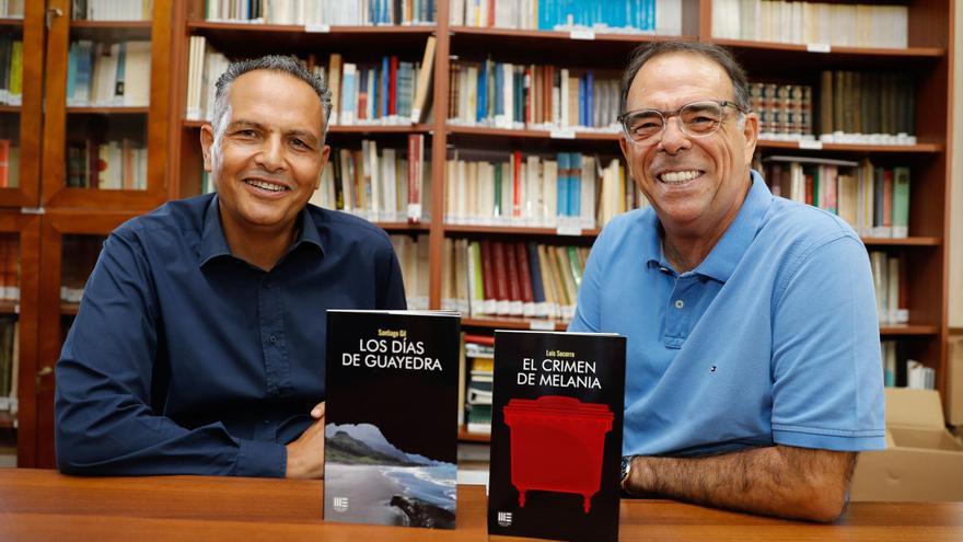 Santiago Gil y Luis Socorro llevan a la novela sucesos reales de Canarias