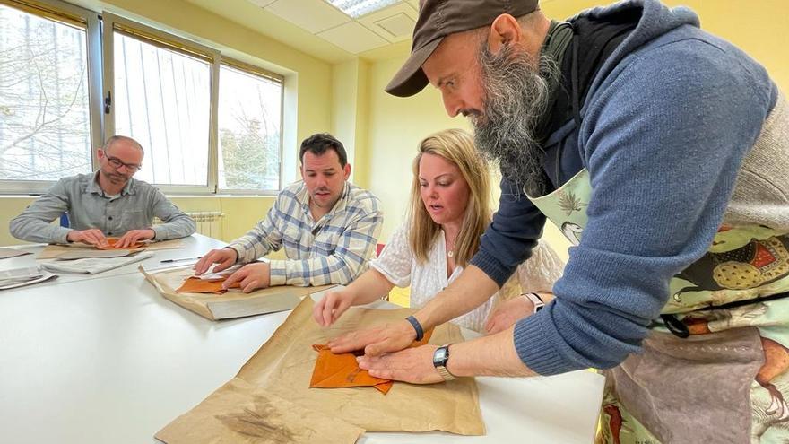 Taller de artesanía en Valnalón