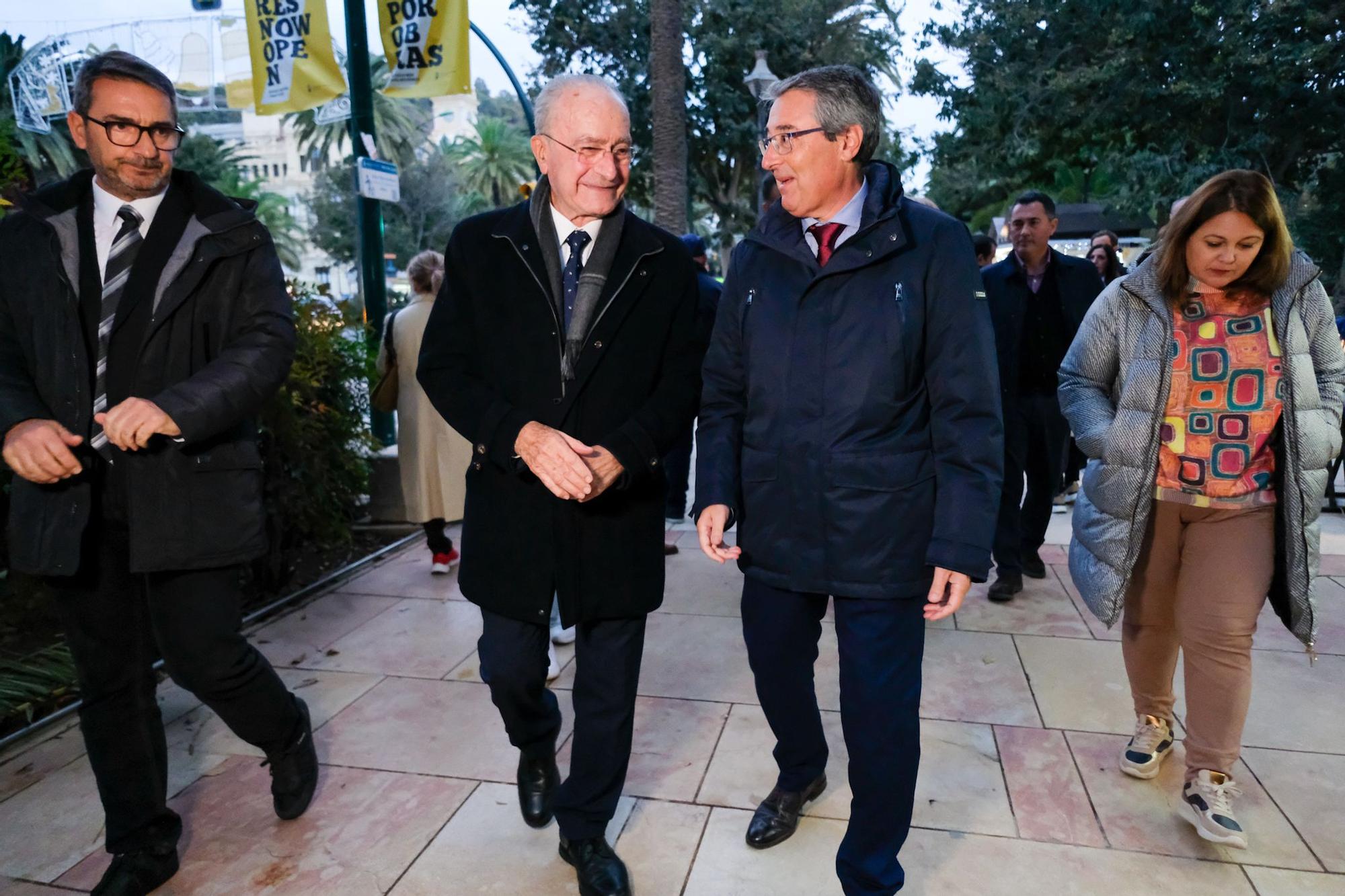 Inauguración de la Feria Sabor a Málaga en el Paseo del Parque