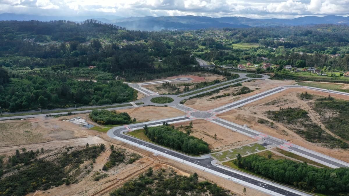 Vista aérea de los terrenos de la Plisan