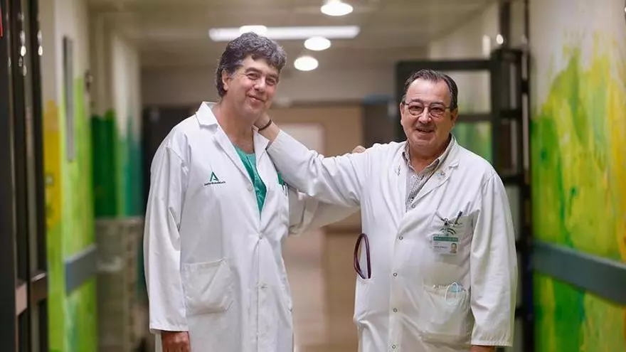José M. Dueñas y Juan C. Robles, coordinadores de trasplantes
