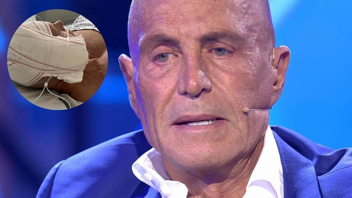 La impactante imagen de Kiko Matamoros desde el hospital: "Estoy contagiado  por el síndrome Riquelme"