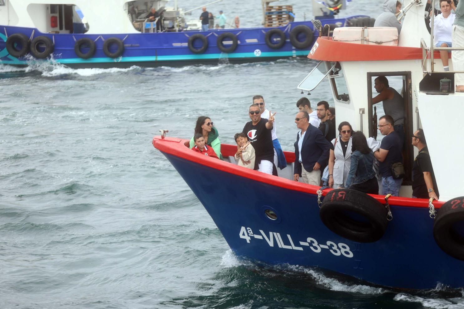A Illa rompe récords en la procesión del Carmen