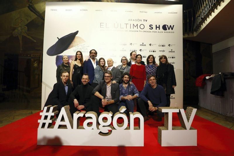 Preestreno de la serie de Aragón TV, 'El último show'