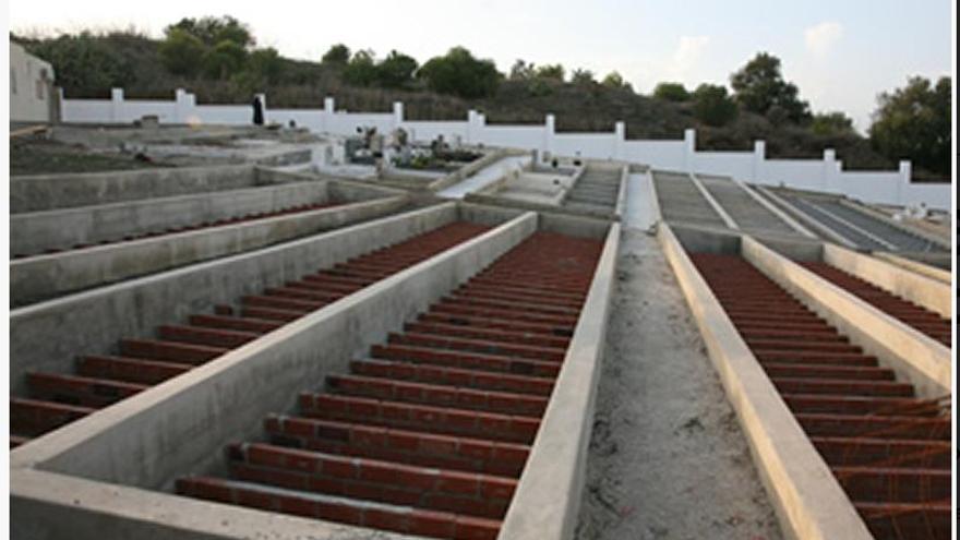 Vista parcial del cementerio islámico de Fuengirola.