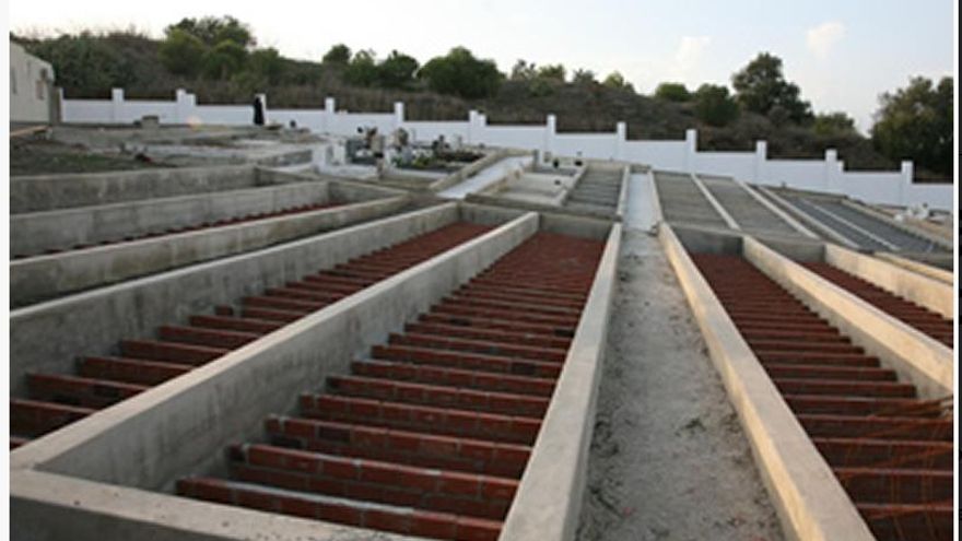 Vista parcial del cementerio islámico de Fuengirola.