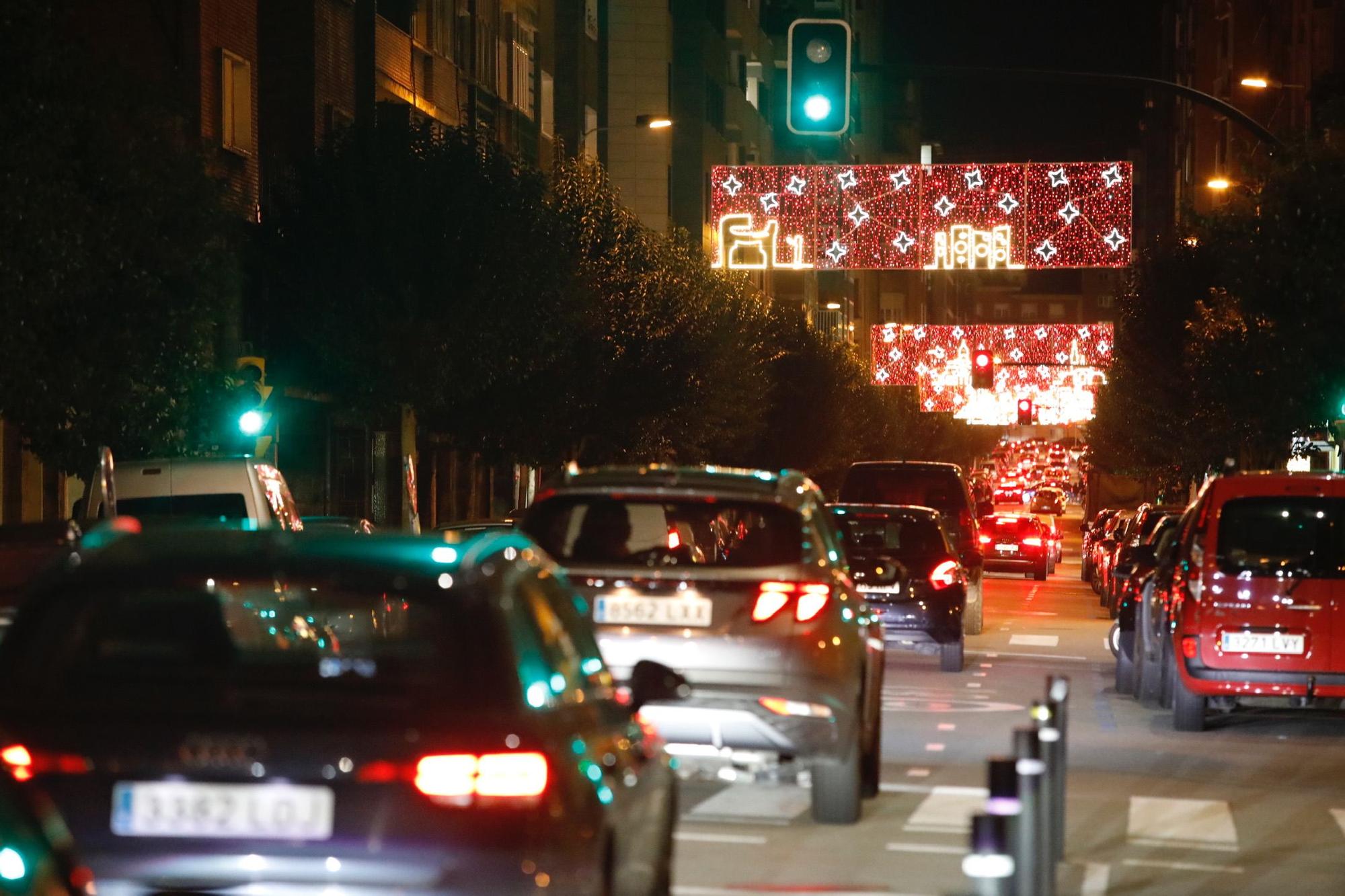 Luces de Navidad en Gijón