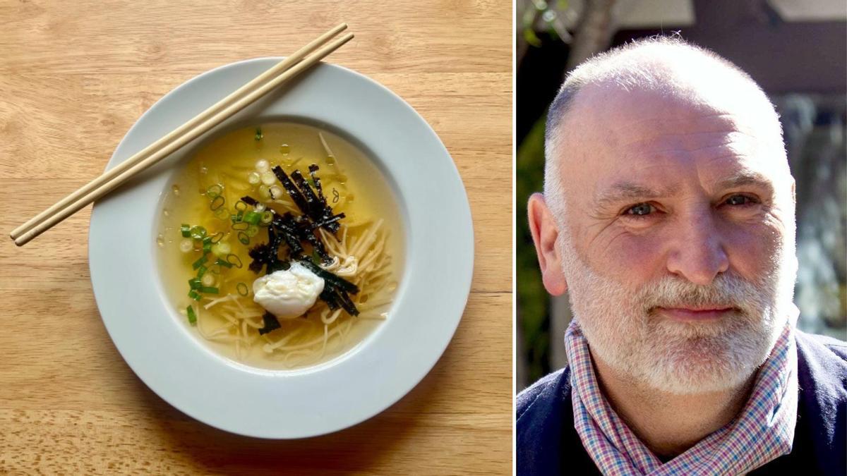 La versión del ramen de José Andrés