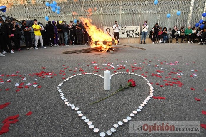 Homenaje a Kevin, el joven asesinado en una reyerta