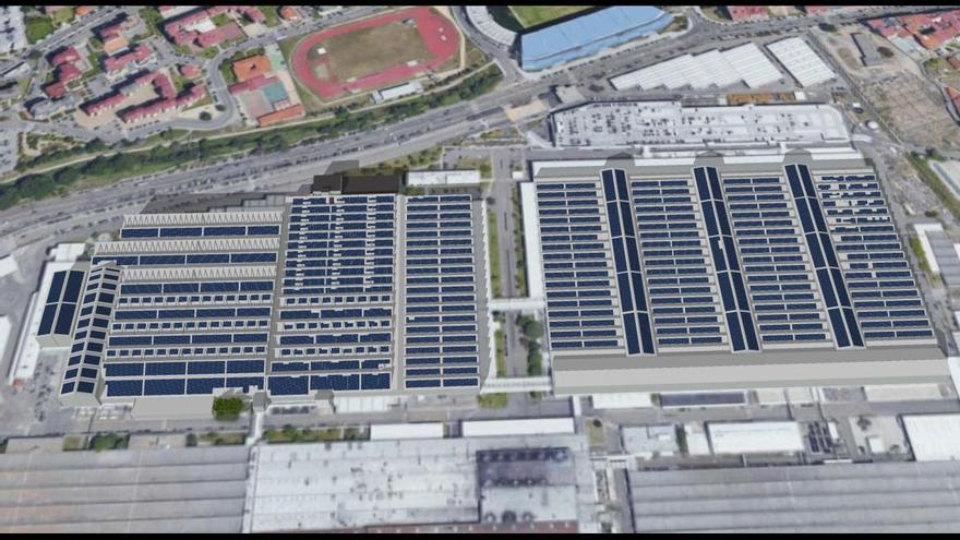 Stellantis Vigo y Prosolia Energy están implantando la mayor instalación de autoconsumo solar fotovoltaico sobre cubierta de España.