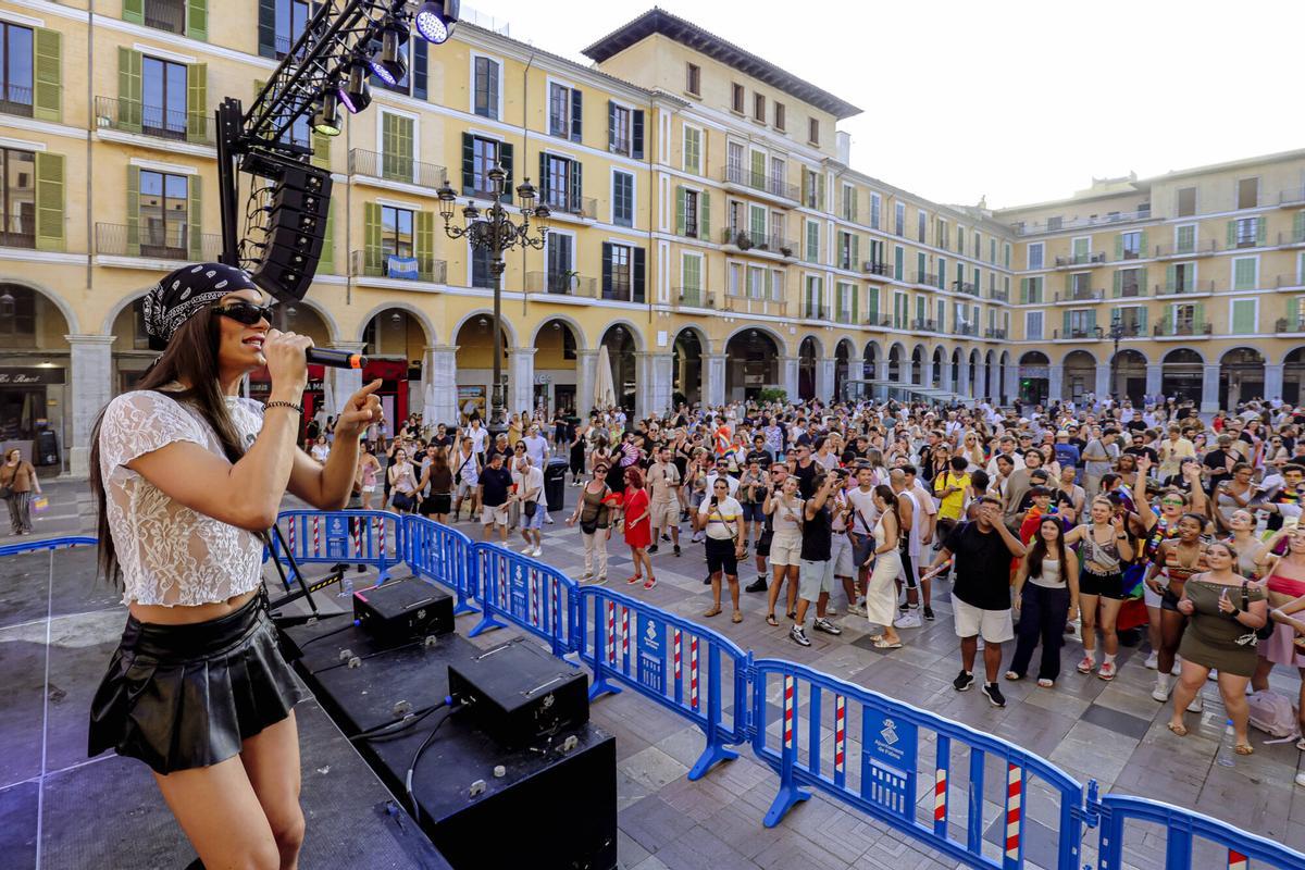 La fiesta del Orgullo organizada por Cort en Palma La fiesta del Orgullo organizada por Cort en Palma
