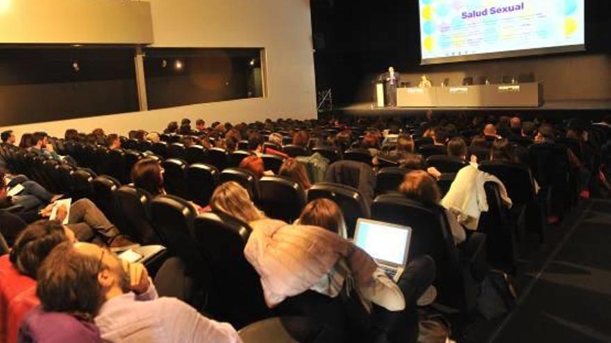 Un instante del congreso de sexología celebrado en el Centro de Congresos de Elche.