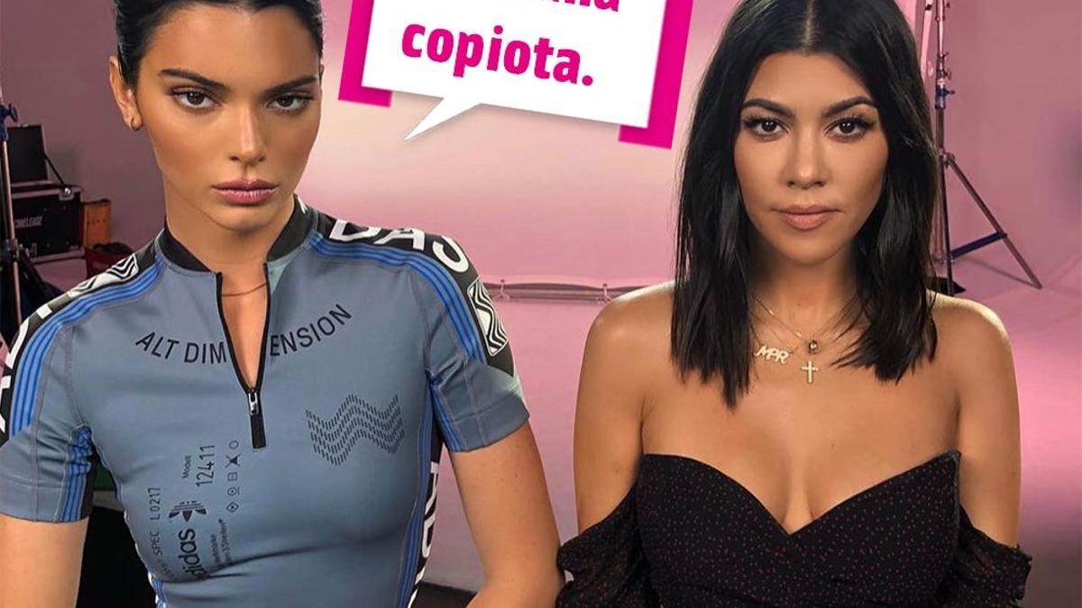 Kourtney Kardashian y Kendall Jenner... ¡pasan de la dieta!