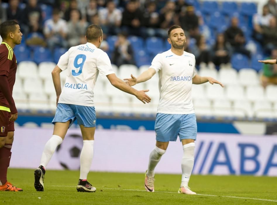 Gran noche en Riazor con la Selección Galega