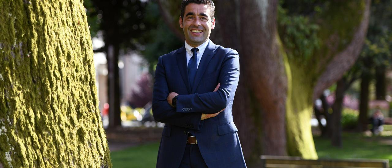 Luis López, actual delegado territorial de la Xunta en Pontevedra y candidato a la presidencia provincial del PP.