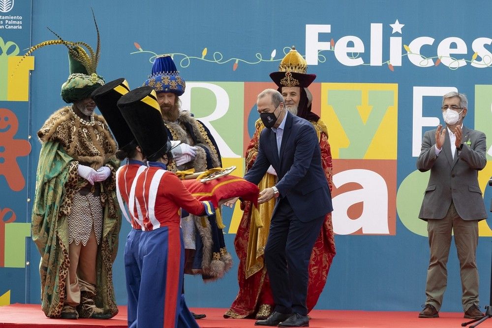 Llegada de los Reyes Magos a Las Palmas de Gran Canaria