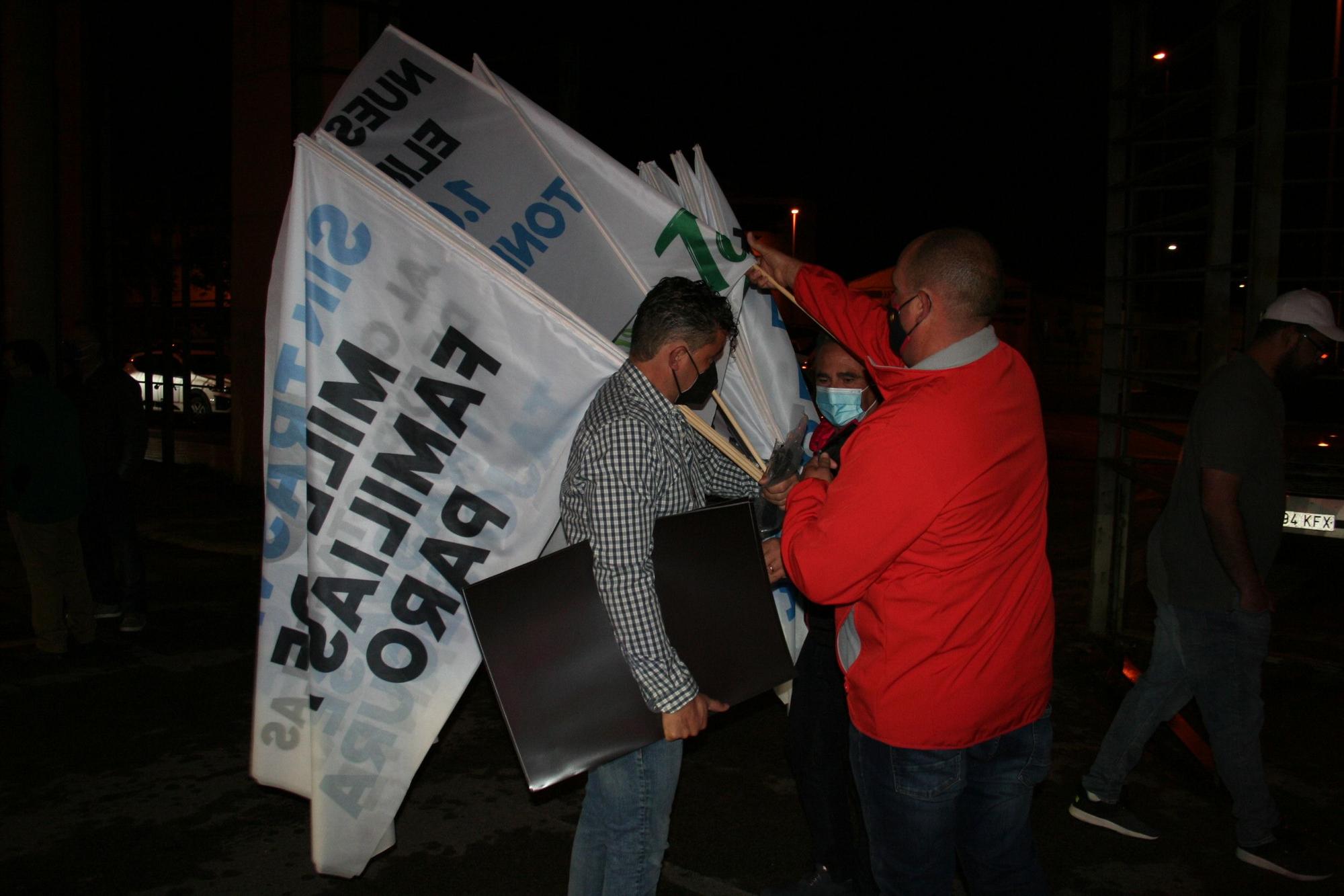 Manifestación de regantes en Madrid