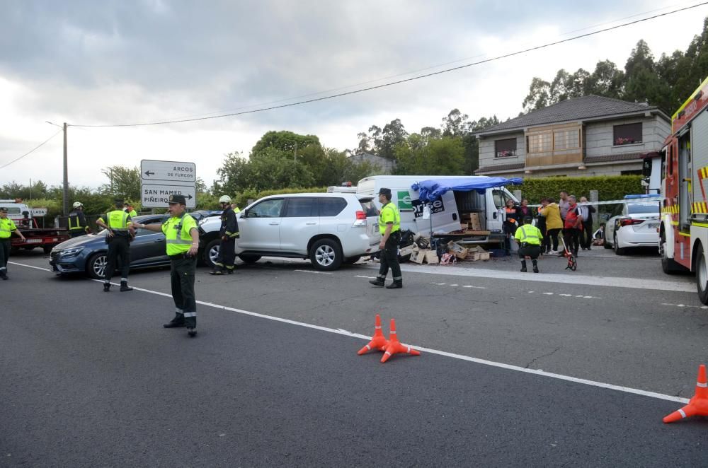 Sucesos en Pontevedra | Grave tras un accidente en Cuntis