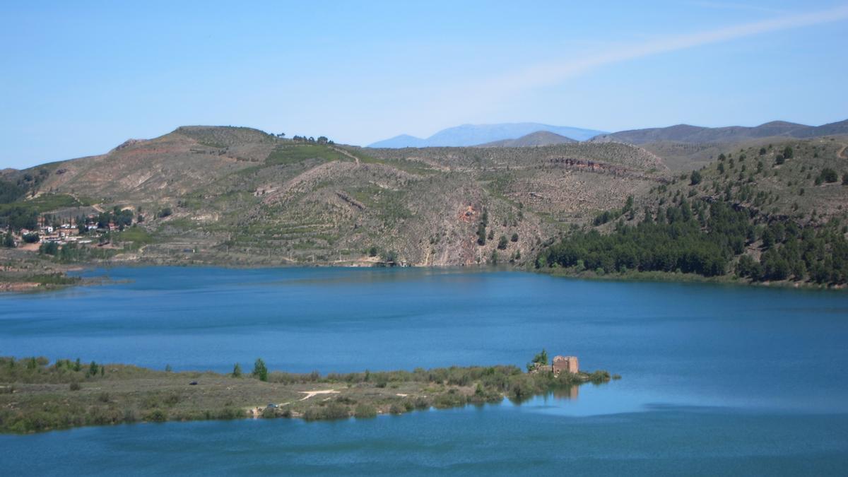 Uno de los embalses de la Cuenca del Ebro.
