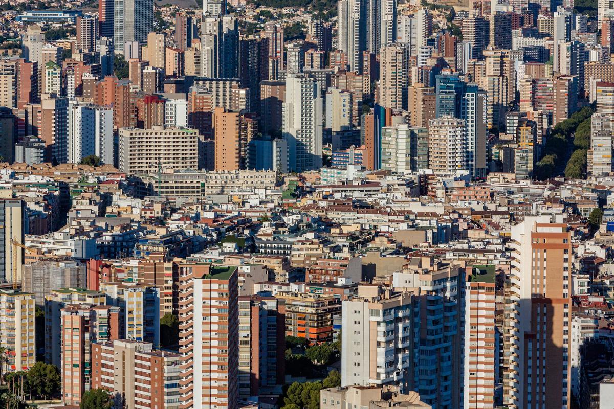 Vivienda en Benidorm en una imagen de archivo.