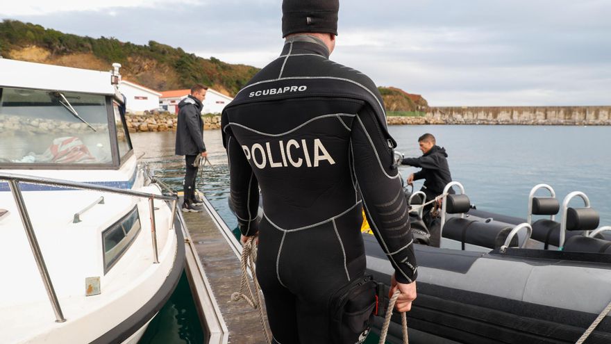 Tragedia en el mar en Luanco: fallece un buzo de 46 años que recogía ocle