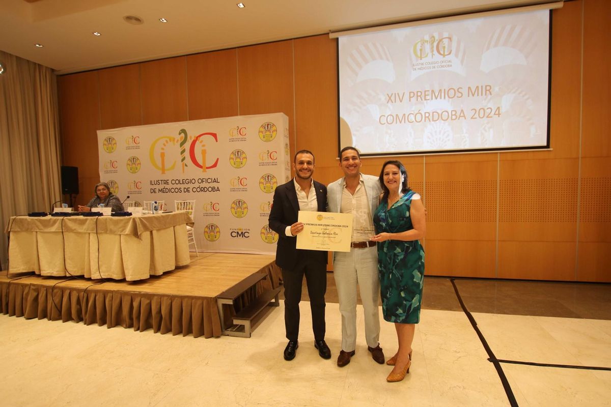 José Manuel Rodríguez, tercera mejor nota MIR en Córdoba.