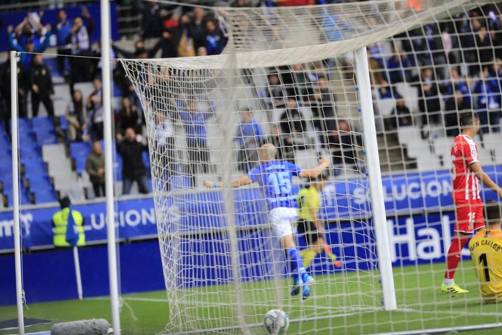 Real Oviedo - Girona, en imágenes