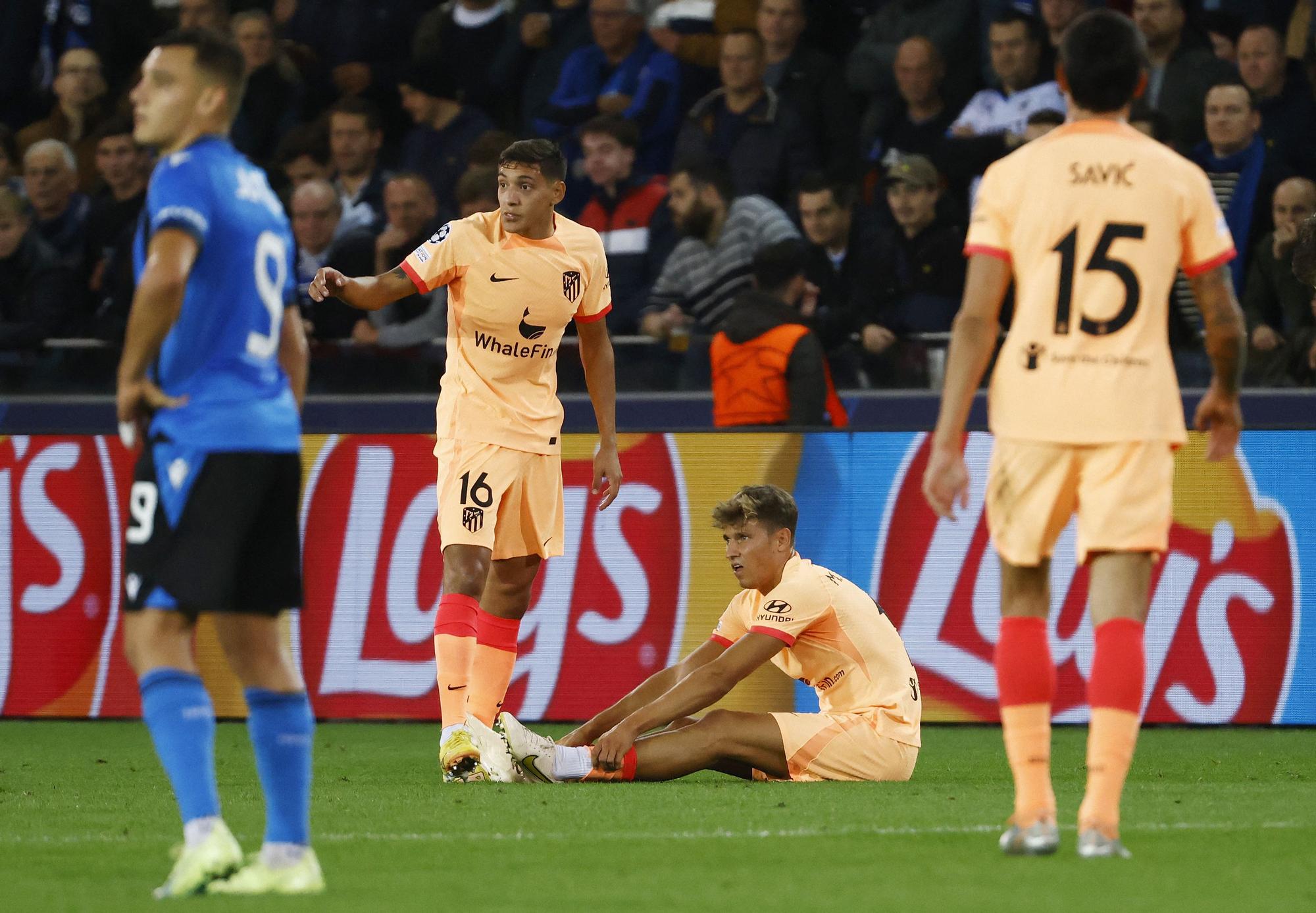 Champions League - Group B - Club Brugge v Atletico Madrid