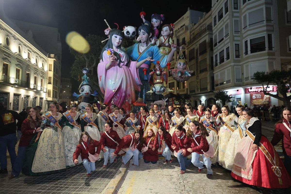 Emotiva Cremà de las Fallas de Burriana 2026