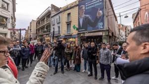 Els veïns, desesperats un mes després de l’ensorrament mortal a Badalona