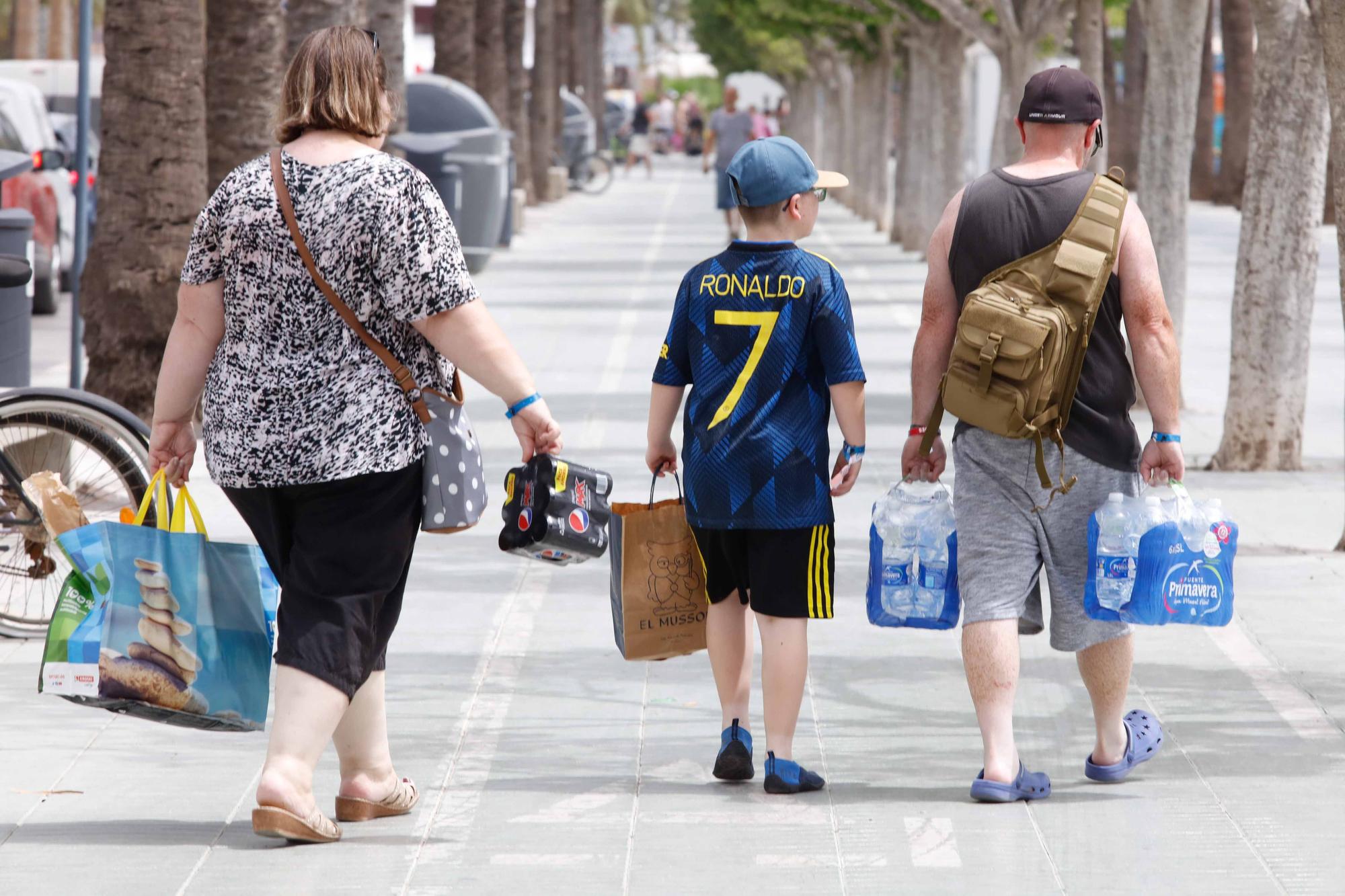 Récord de temperaturas en Ibiza y Formentera: las imágenes del calor