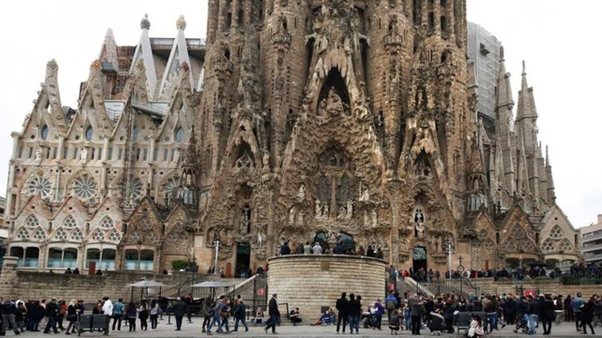 Fachada del Nacimiento de la Sagrada Família