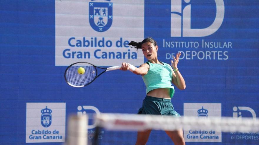 El ITF W100 de Maspalomas ya tiene sus primeras clasificadas: las favoritas cumplen y la canaria Gabriela Paun se despide