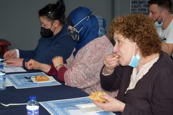 Un taller de cocina con mucha chicha , en Valga