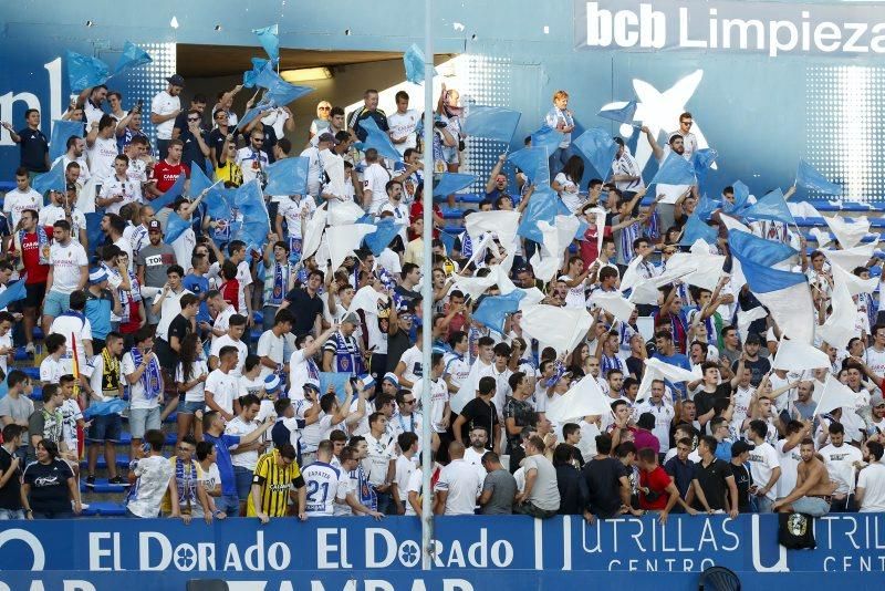 Imágenes del Real Zaragoza-Rayo Majadonda