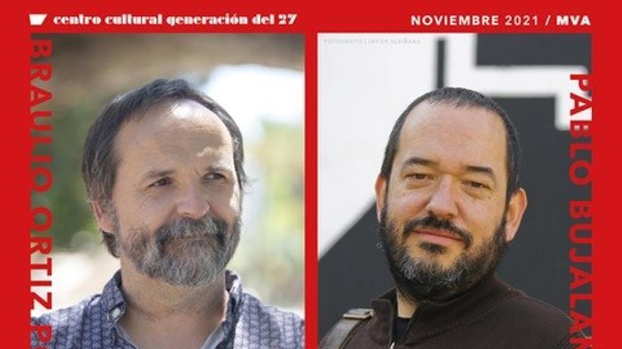 La Diputación celebra el ciclo dedicado a Pablo Aranda con un encuentro entre Pablo Bujalance y Braulio Ortiz