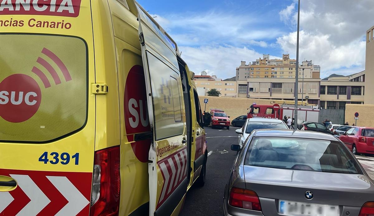 Incendio en una vivienda de Santa Cruz de Tenerife