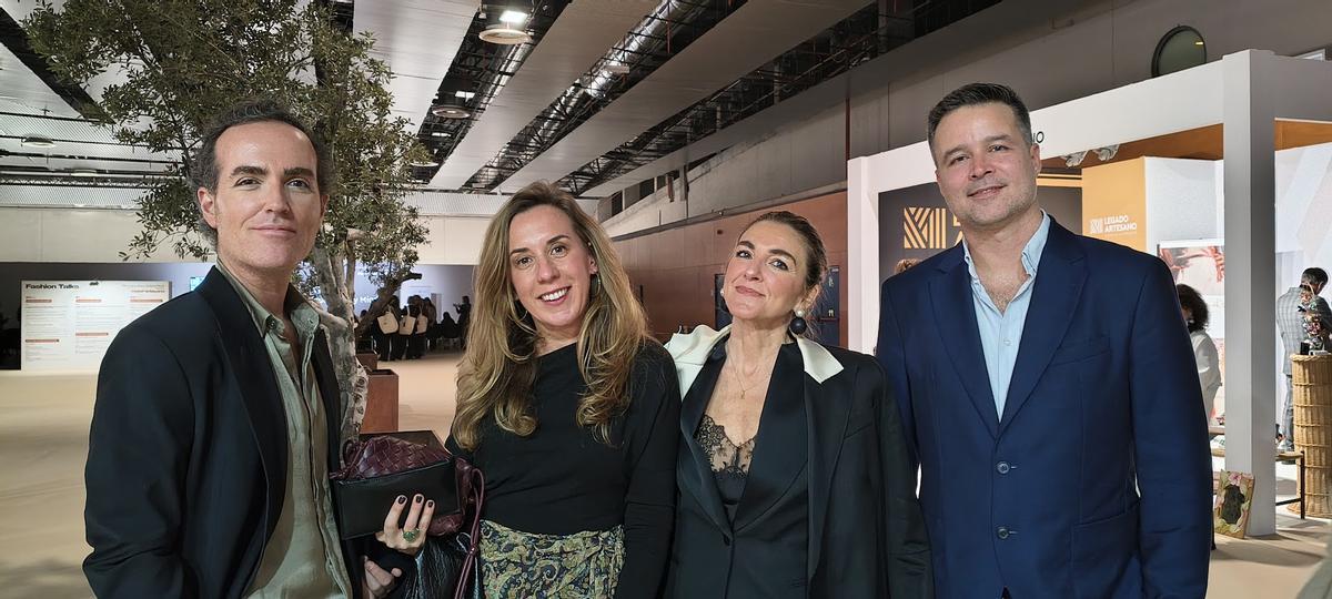 Juan Ferragut, Laura García, Eva Pérez y José Gonzalez de Chavez.