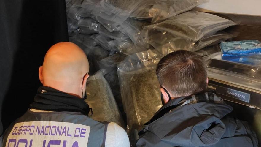 Cau una banda criminal que venia marihuana a Europa des de Sant Andreu de la Barca