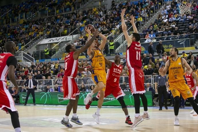 20.01.19. Las Palmas de Gran Canaria. Baloncesto ACB Liga Endesa temporada 2018-19. Herbalife Gran canaria - UCAM Murcia. Gran Canaria Arena. Foto Quique Curbelo