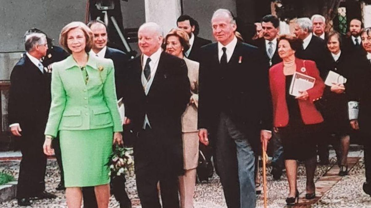 Edwards con los Reyes.