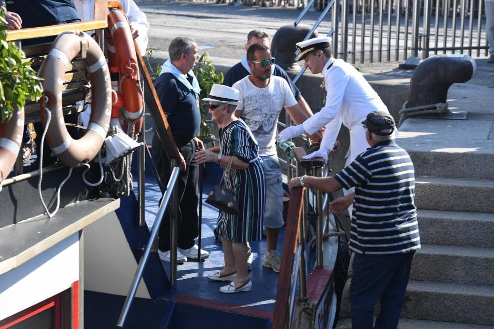 Procesión de la Virgen del Carmen en A Coruña