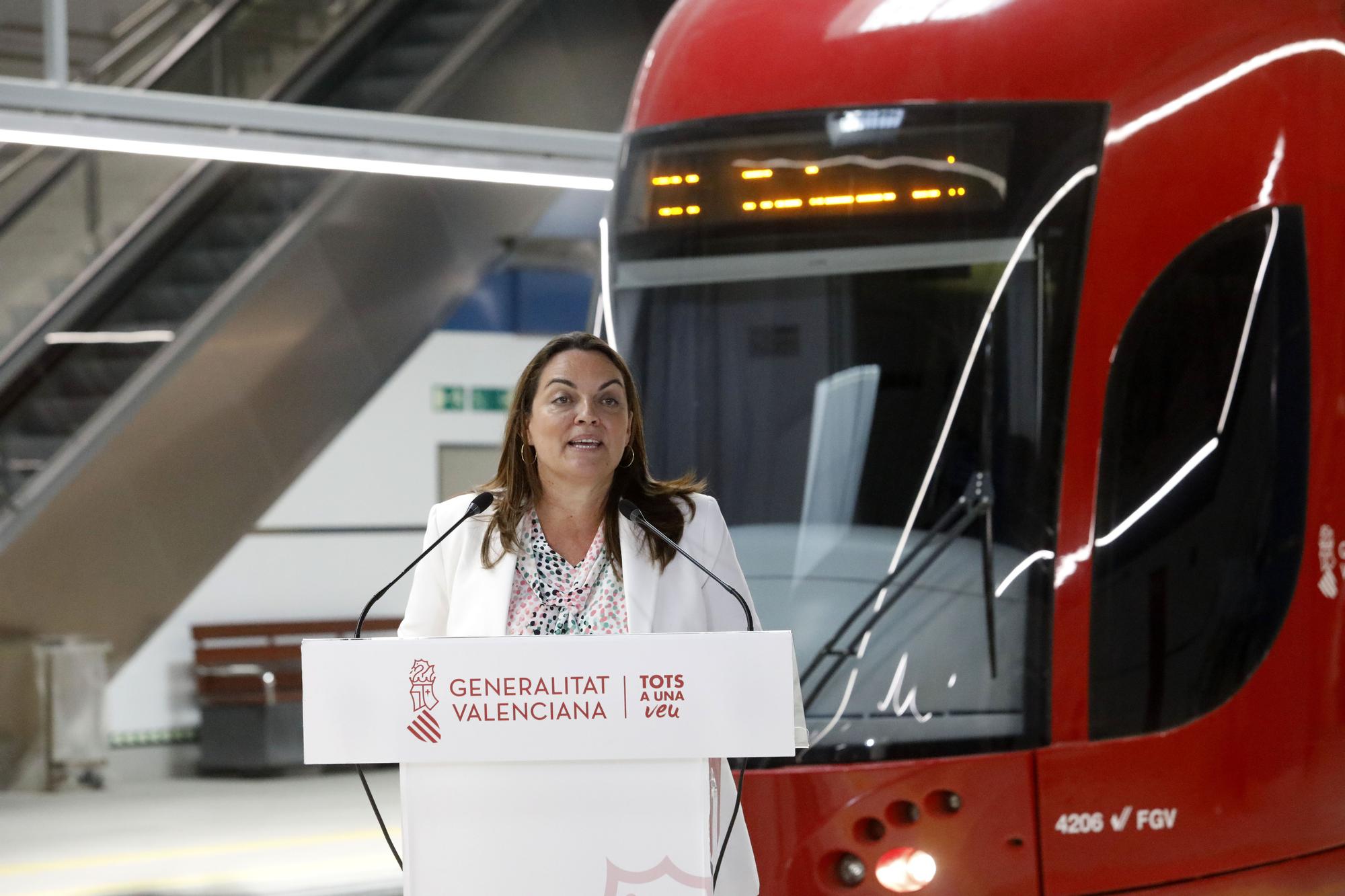 L10, la nueva línea de metro entre el centro y Natzaret, entra en funcionamiento