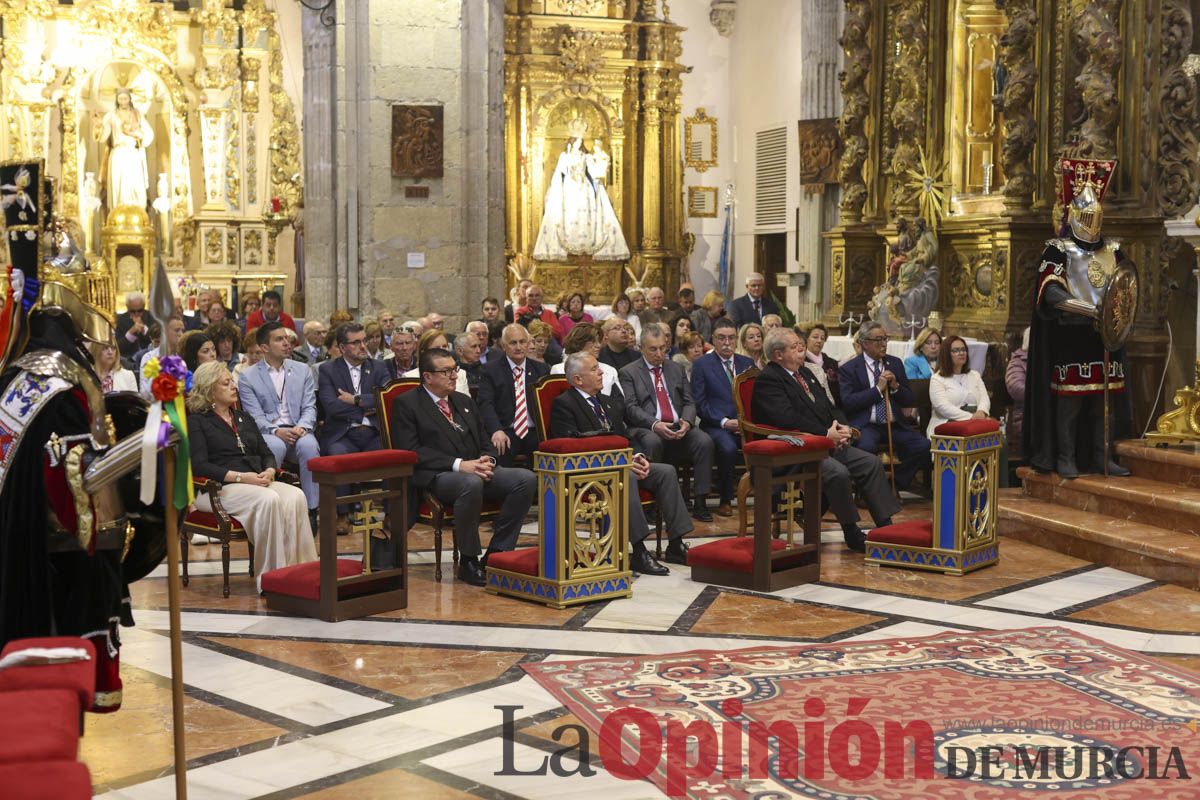 Fiestas de Caravaca: misa Pontifical en el día de la Vera Cruz