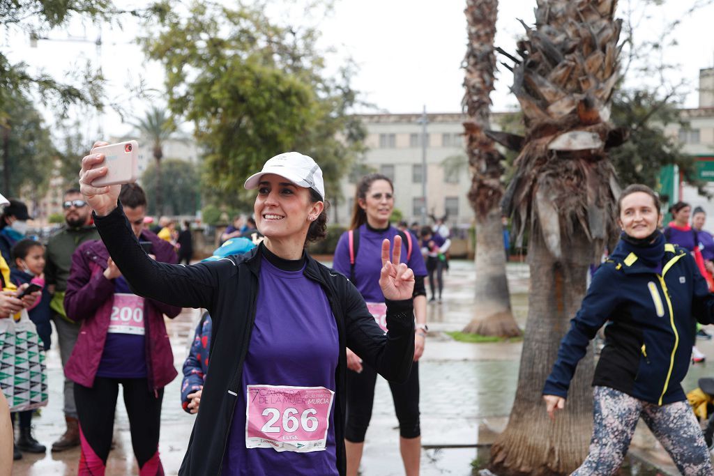 Carrera de la Mujer Murcia 2022: las participantes posan en el photocall