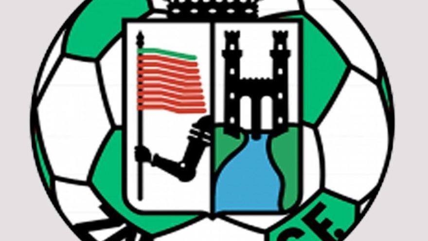 El Zamora CF cambia el color de su escudo por el COVID-19